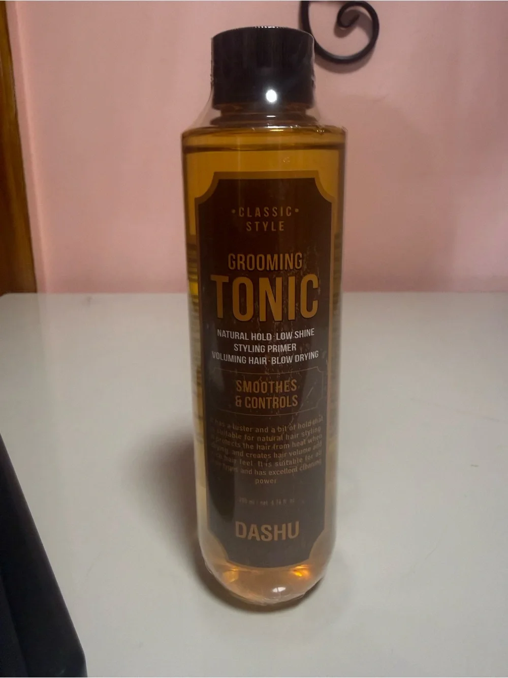DASHU Classic Style Grooming Tonic Natural Hold Low Shine 6.76 oz